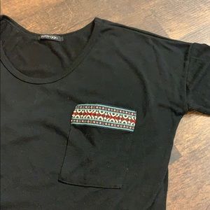 Papermoon Black Pocketed Sweater